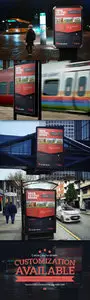 Creativemarket - Bus Stop Billboard Design 1