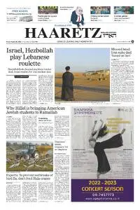 Haaretz English Edition - 26 August 2022