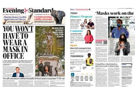 London Evening Standard – July 15, 2020