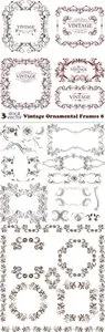 Vectors - Vintage Ornamental Frames 8