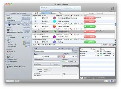 iFinance v3.3.11 Multilingual Mac OS X