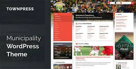 ThemeForest - TownPress v2.0.3 - Municipality WordPress Theme - 11490395