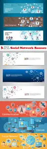 Vectors - Social Network Banners