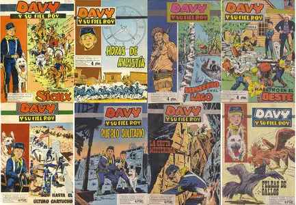 Davy y su fiel Roy #270-274, #278, #281, #283