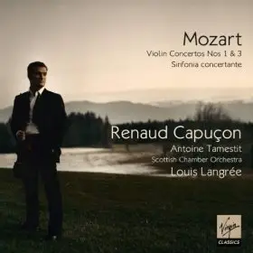 Renaud Capuçon - Mozart: Violin Concertos 1 & 3, Sinfonia Concertante (2009)