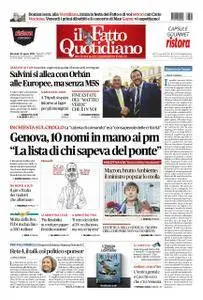 Il Fatto Quotidiano - 29 agosto 2018