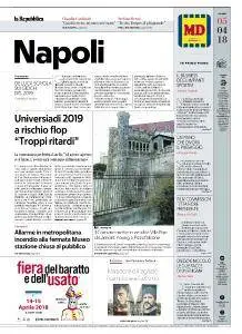 la Repubblica Napoli - 5 Aprile 2018