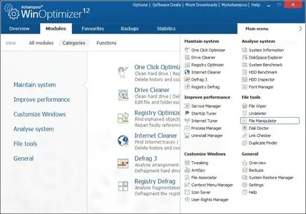 Ashampoo WinOptimizer 12.00.10 Multilingual