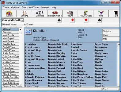 Pretty Good Solitaire 14.2.0