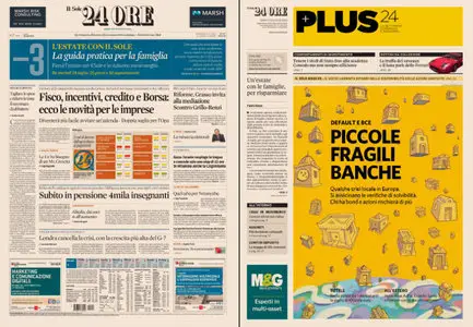 Il Sole 24 Ore  + Plus 24 - 26.07.2014