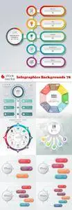 Vectors - Infographics Backgrounds 78