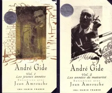 André Gide - "Les jeunes années (Vol.1)" & "Les années de maturité (Vol.2)"