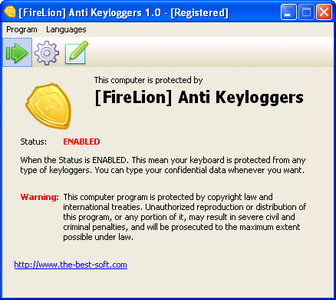 Firelion Anti Keyloggers v1.0