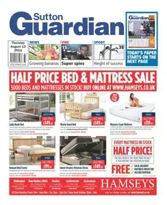 Sutton Guardian - 13 August 2015