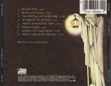 Led Zeppelin - Led Zeppelin IV (1971) [Atlantic, CD 19129]