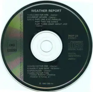 Weather Report - Weather Report (1982) {Sony Japan}