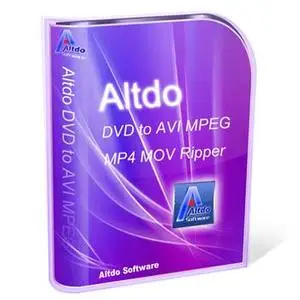 Altdo DVD to AVI MPEG MP4 MOV Ripper 4.3