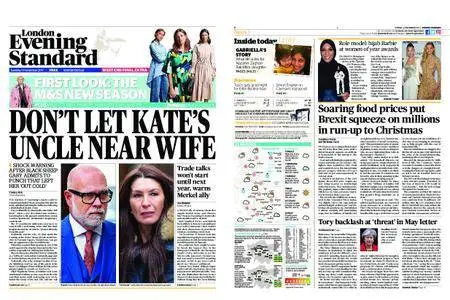 London Evening Standard – November 14, 2017