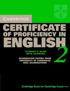 Cambridge Certificate of Proficiency in English 2 Student's Book with Answers (with audio)