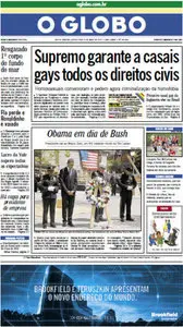Jornal O Globo - 6 de maio de 2011