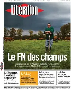 Libération du Samedi 28 et Dimanche 29 Avril 2012