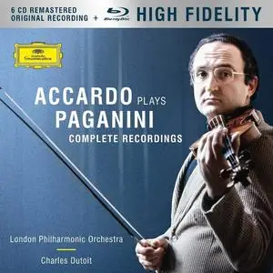 Accardo plays Paganini - Complete Recordings [6CDs] (2018)