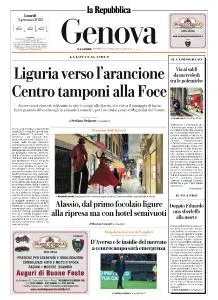 la Repubblica Genova - 3 Gennaio 2022