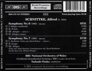 Alfred Schnittke - Symphonies Nos. 6 & 7 (1995) {BIS Schnittke Edition, BIS-747} (Item #19)