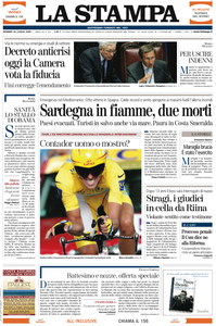 La Stampa 24 Luglio 2009