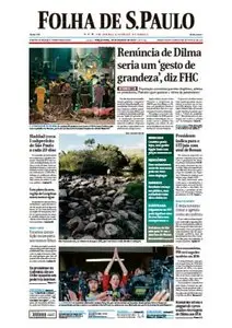 Folha de São Paulo - 18 de agosto de 2015 - Terça