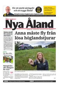 Nya Åland – 07 oktober 2019