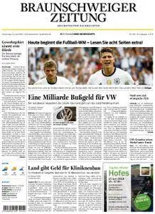 Braunschweiger Zeitung - Helmstedter Nachrichten - 14. Juni 2018