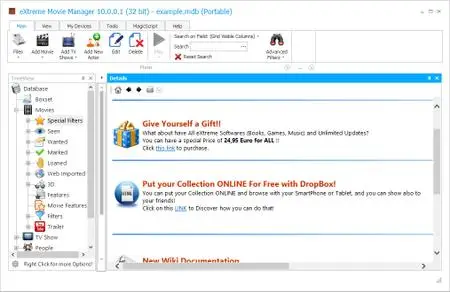 Extreme Movie Manager 10.0.0.1 Multilingual