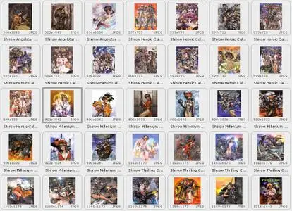 Masamune Shirow - Calendars (2000-01-02-03)