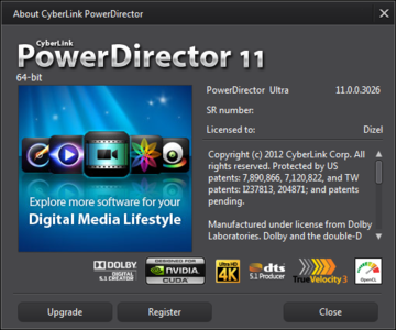 CyberLink PowerDirector 11.0.0.3026 Ultra Multilingual + Content Pack Premium