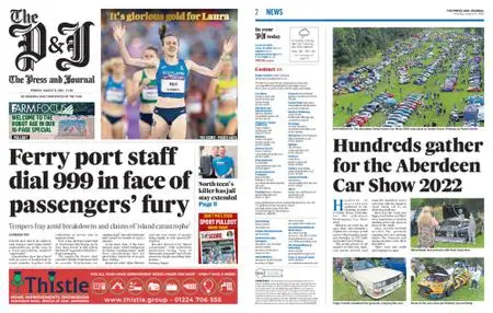 The Press and Journal Moray – August 08, 2022