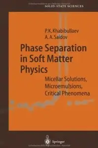Phase Separation in Soft Matter Physics: Micellar Solutions, Microemulsions, Critical Phenomena
