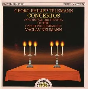 Telemann - Concertos - Soloits & Orchestra of the Czech Philharmonic - Vaclav Neumann (1988)