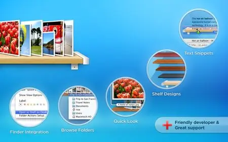 DesktopShelves v2.1.4 Mac OS X