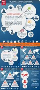 Infographic and diagram design elements vector set 117