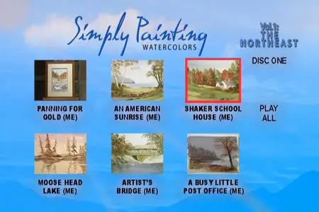Frank Clarke - Simply Painting Across the United States: The Northeast 1