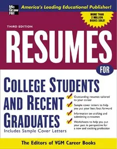 Resumes for College Students and Recent Graduates (Repost)