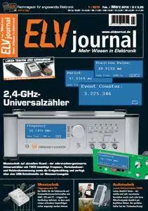 ELV Journal (Mehr wissen in Elektronik) Februar März No 01 2016 - True-PDF