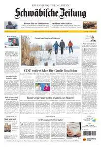 Schwäbische Zeitung Ravensburg - 27. Februar 2018