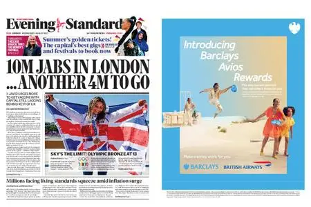 London Evening Standard – August 04, 2021