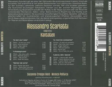 Susanna Crespo Held, Musica Poëtica - Alessandro Scarlatti: Kantaten (2009)