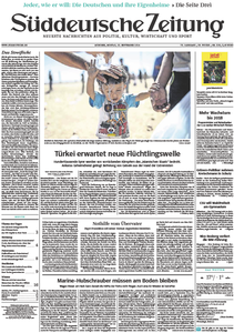 Süddeutsche Zeitung vom Montag, 22. September 2014