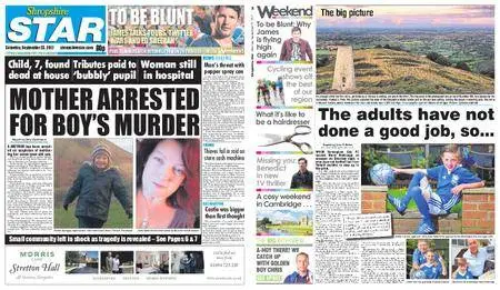 Shropshire Star Shrewsbury Edition – September 23, 2017