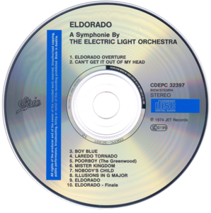 Electric Light Orchestra - Eldorado (1974) [1989 Epic, CDEPC 32397]