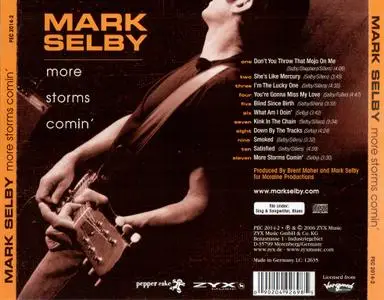 Mark Selby - More Storms Comin' (2000) {2006, Reissue}